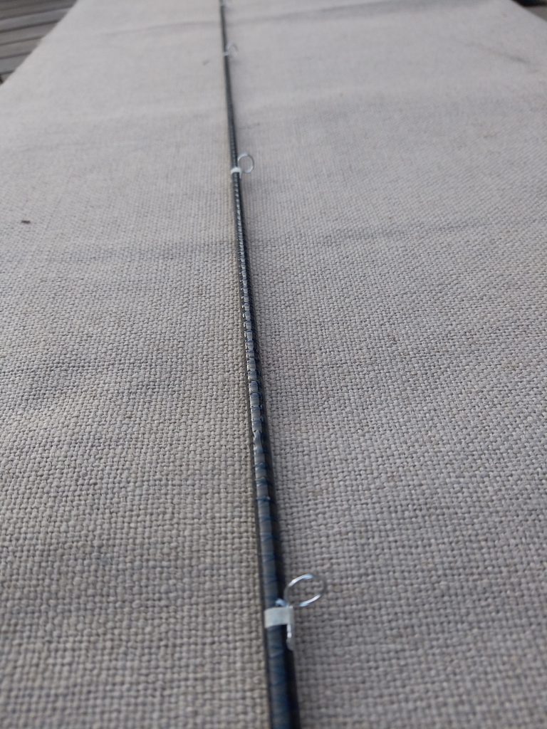 pose d'une rampe d'anneaux