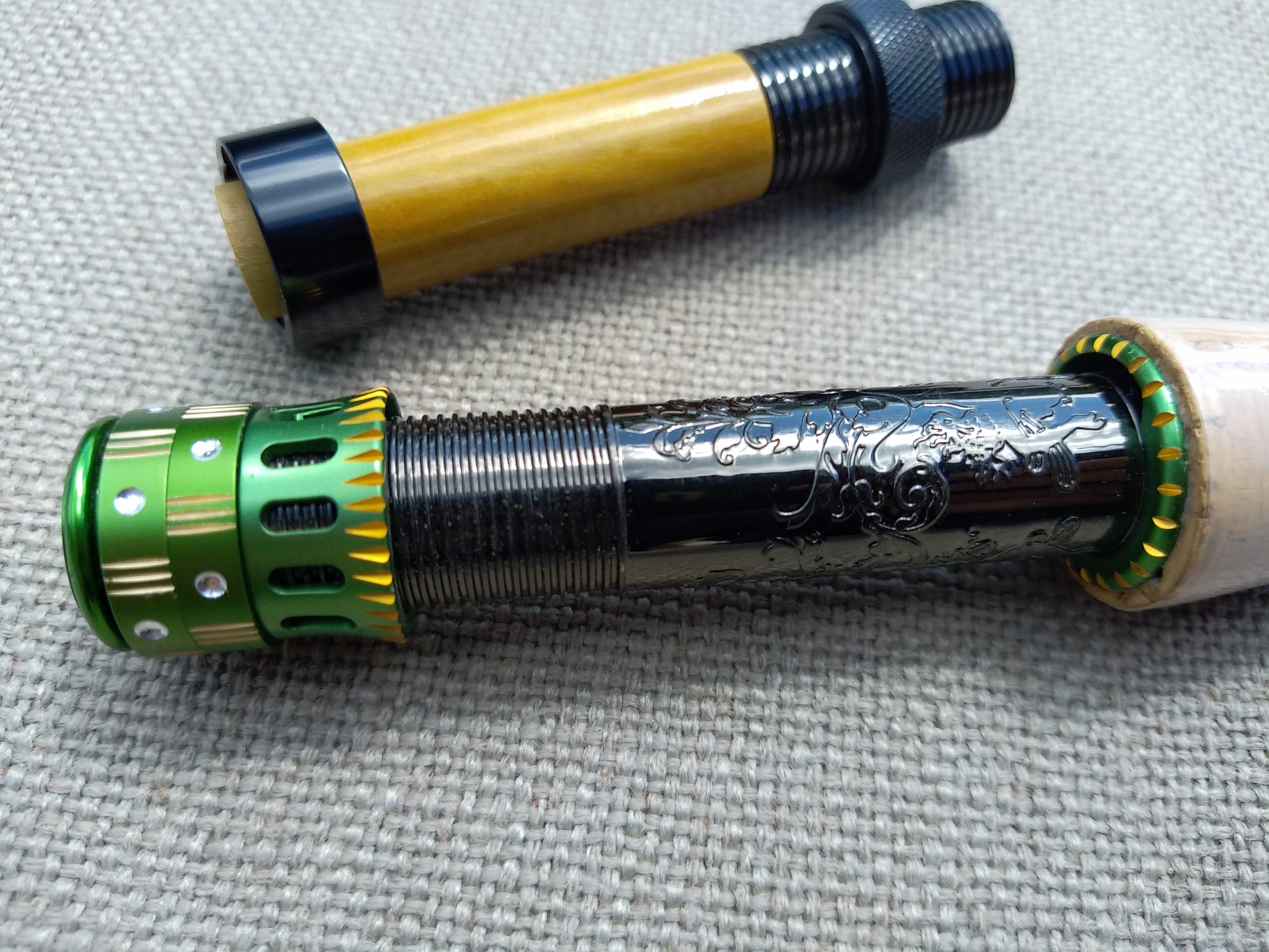 porte-moulinets, Rodbuilding