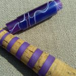 poignée personnalisée et son insert porte-moulinet